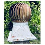Vintage Galvanizes Metal Barn Turban Ventilator