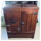 Antique Oak Ice Box