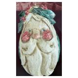 VTG 1988 Hoose of Hatten Santa Head Ornament