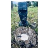 Easter Island Head Planter, Handprint, Frog Art