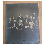 Antique 13' x 15½' Family Portrait