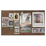 Large lot of Photos, Post Cards, & Book