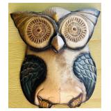 Metal Owl Wall Art