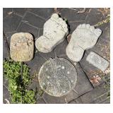 Lot of Garden Tiles & Signs