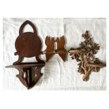 3 Decorative Wall Shelves