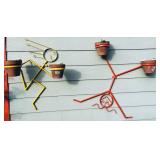 Whimsical Wall Art Planters