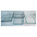 4-Vintage Pyrex Casserole Baking Dish