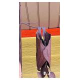 Metal Hanging Upside Down Bat w/Hanger
