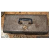 Gray Tool Box With Tools