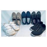 4-Skechers & 1 New Balance Shoes