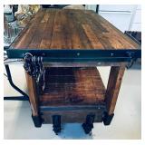 Vintage Rustic Kitchen Island