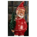 VTG Breba German Santa Claus Bobblehead Figurine