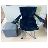 Folding Chair & Foot Stool