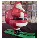 VTG 1950s Rosbro Hard Plastic Santa Claus