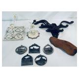 Vintage Metal & Wood Collectible