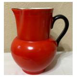 Vtg. Czechoslovakia Art Pottery Pitcher