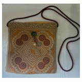 Hand-made Embroidered & Embellished Crossbody Bag