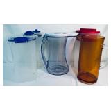 Brita Water Filter & 4 Plastic Pitchers