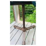 Vintage Cast Iron Industrial Stand or Table Base