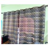 Sets of Curtains w/ Curtain Rods