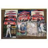 Large lot of Vtg. Chicago Cubs Magazines & Books