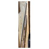VTG Wooden Level & Closet Rod