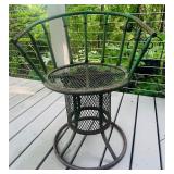 Vintage Green Patio Chair