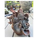 Douglas Fey Original Sculpture Gargoyle Bird House