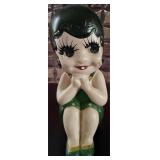 Vintage Chalkware Figurine Beachbelle Doll