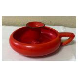 Vtg. Czechoslovakia Chamberstick Candle Holder
