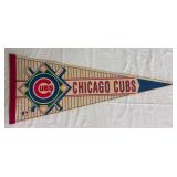 Vtg. Chicago Cubs Felt Pennant