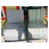 2 Lawn Chairs w/Cushions