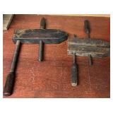 Antique Wooden Screw Clamps 2