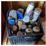 Crate of Variety of Chemical, Maintenance