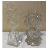 1 Czechoslovakia, & Unknown Glass Perfume Bottles
