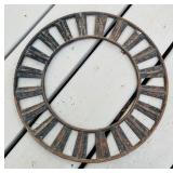 Antique Pipe Collar Grate Garden Art