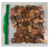 Lot of 200 Copper Pennies