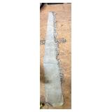 Fringed Leather Rifle Scabbard