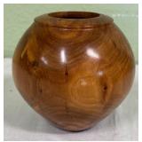 Beautiful Handcrafted Locally Burl Wood Vase