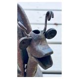 Metal Snail Garden Art