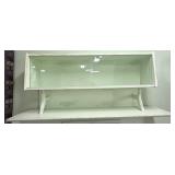 Vintage Cabinet w/ Glass Sliding Doors
