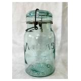 Vintage Atlas E-Z Seal Quart Canning Jar