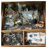 Wooden Box Miscellaneous Supplies