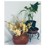 Peace Lilly & Silk Arrangement