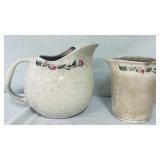 VTG LOT OF 2 UNIVERSAL CAMBRIDGE PITCHERS