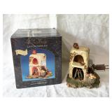 Fontanini Heirloom Lighted Fireplace