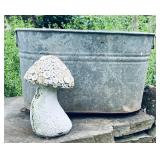 Button Mushroom Art & GS Planter