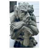 Cement Gargoyle Yard Art