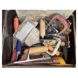 Plastic Tub Of Miscellaneous Tools