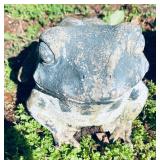 Faux Cement Frog